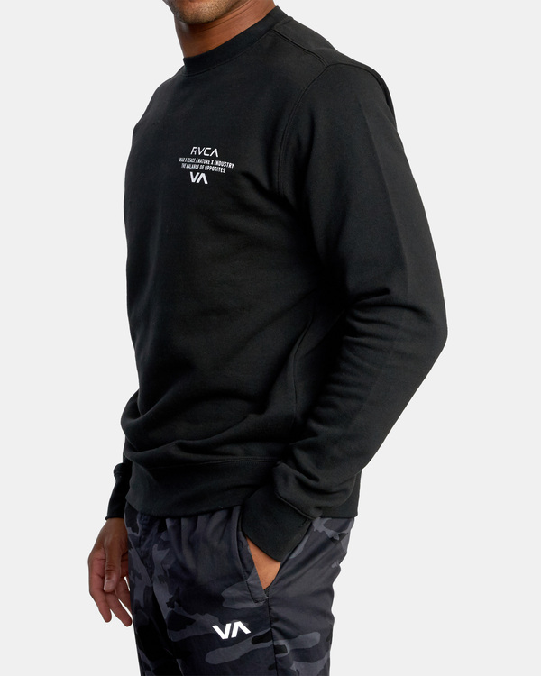 3 Hang Up Sport - Sweatshirt for Men Black C4CRWBRVP2 RVCA