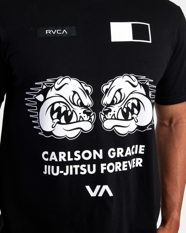 8 Carlson Gracie Forever - Camiseta de manga corta para Hombre  C4SSGARVMU RVCA