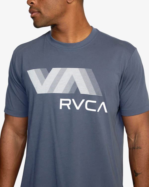5 VA RVCA Blur - Short Sleeve T-Shirt for Men  C4SSMVRVP2 RVCA