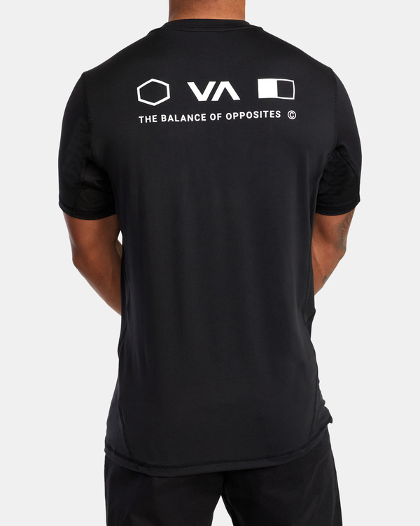 3 Sport Vent Deadlift - Short Sleeve T-Shirt for Men  C4SSRVRVP2 RVCA