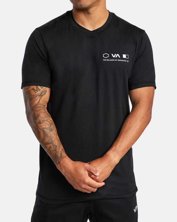 2 Sport Vent Deadlift - Short Sleeve T-Shirt for Men  C4SSRVRVP2 RVCA