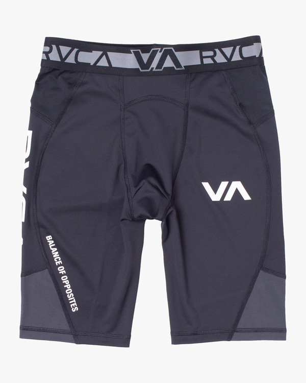 Pantaloncini Uomo RVCA - Elasticizzati, Vita Regolare, Cucitura 43cm, Tasche Laterali E Posteriore, Nero/Blu