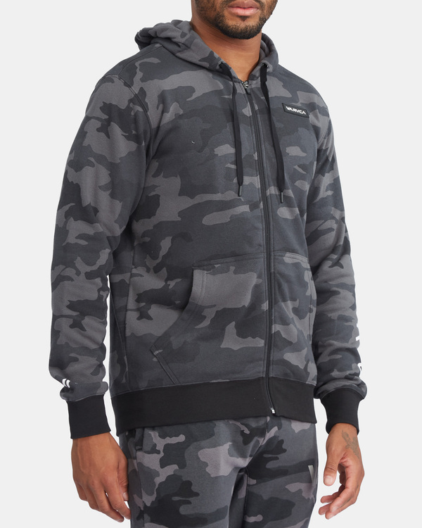 4 Swift Patch - Zip-Up Hoodie for Men  C4ZHMARVP2 RVCA