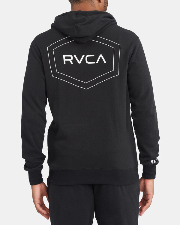 2 Swift Pin - Kapuzenpulli mit Reißverschluss für Männer Schwarz C4ZHMERVP2 RVCA