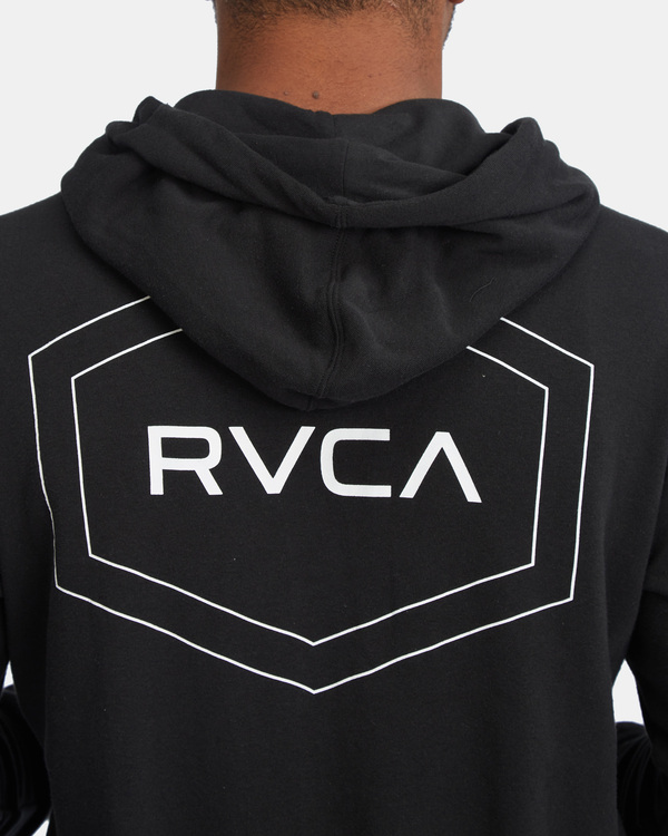 7 Swift Pin - Kapuzenpulli mit Reißverschluss für Männer Schwarz C4ZHMERVP2 RVCA