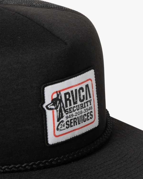2 Security Foamy - Trucker Cap for Men Black C5CPRLRVP2 RVCA