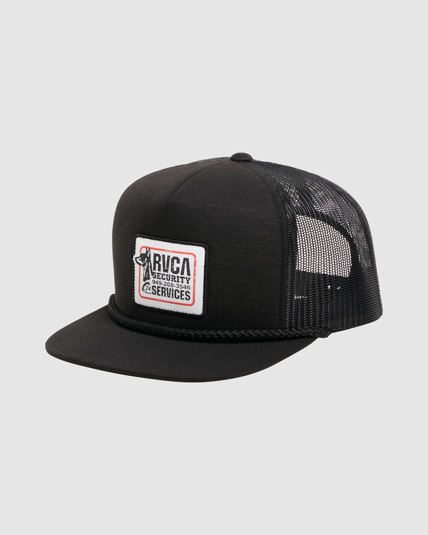 7 Security Foamy - Trucker Cap for Men Black C5CPRLRVP2 RVCA