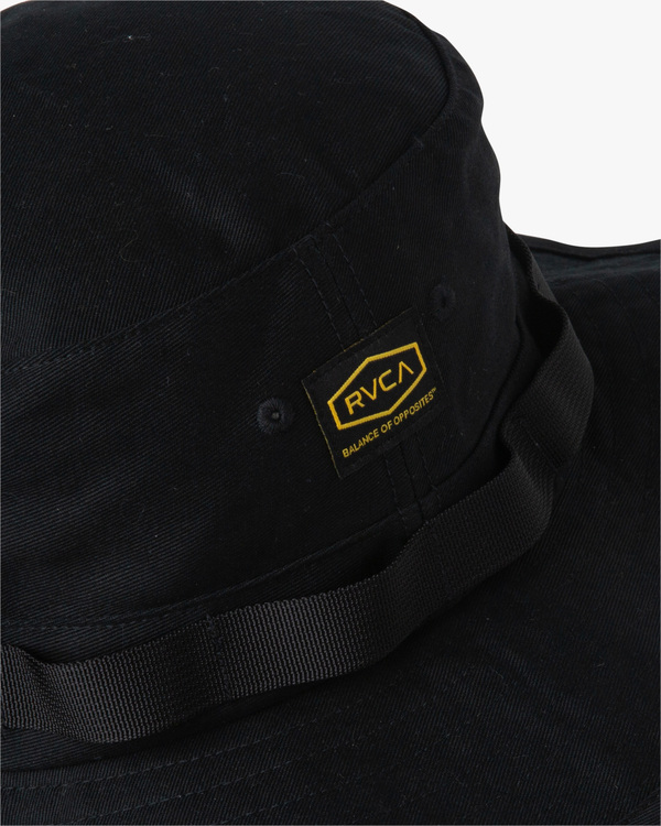 5 Recession Day Shift - Sun Hat for Men Black C5HTRFRVP2 RVCA