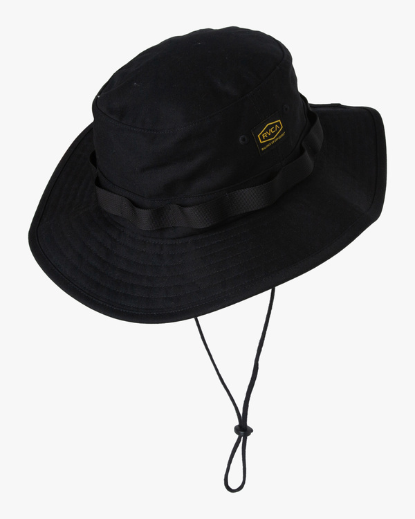 7 Recession Day Shift - Sun Hat for Men Black C5HTRFRVP2 RVCA