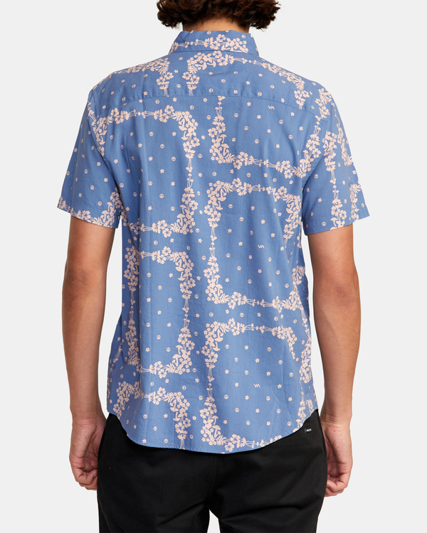 2 Loom - Short Sleeve Shirt for Men Blue D1SHRJRVS2 RVCA