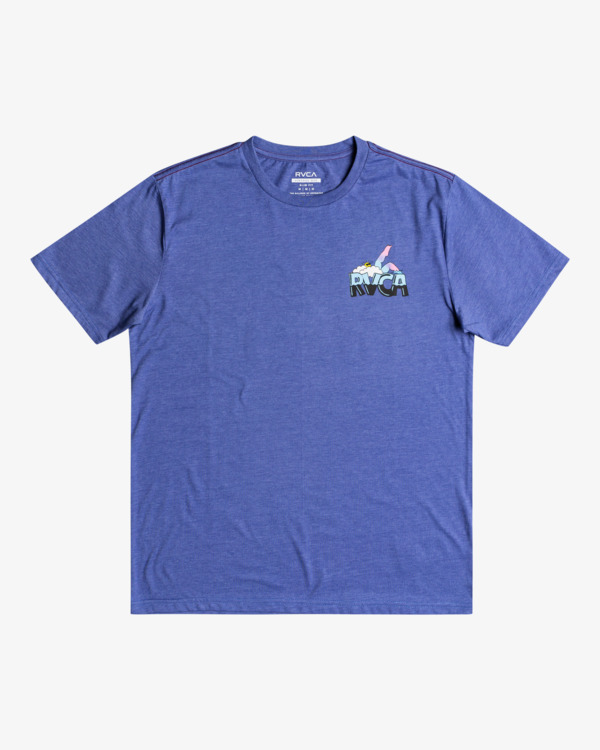 0 Pool Party - T-Shirt for Men Blue D1SSRCRVS2 RVCA