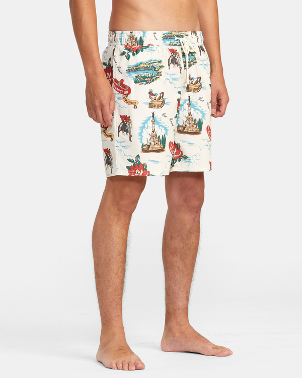 6 Boardshort para Para Hombre Joven Blanco D1VORDRVS2 RVCA