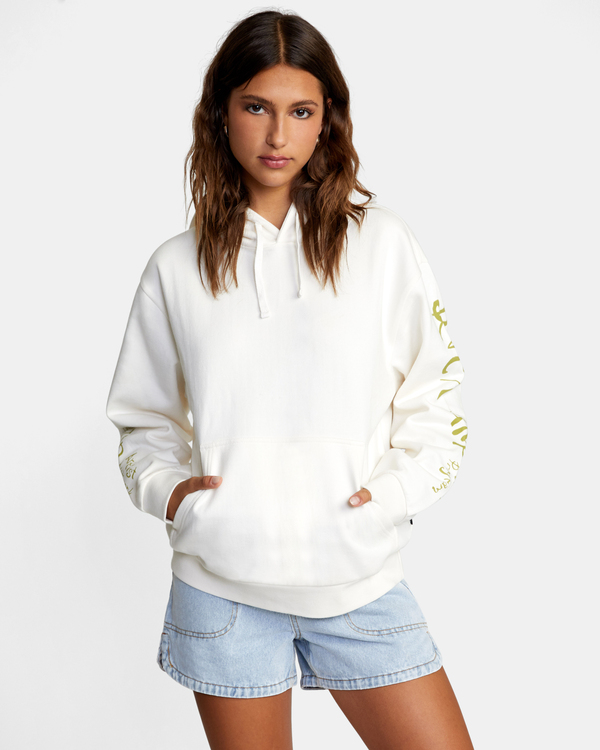 0 Serotonin - Sweat à capuche oversize pour Femme  D3HORBRVS2 RVCA