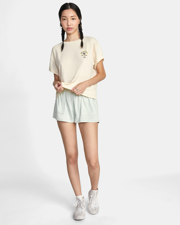 3 Lazy Club - T-Shirt für Frauen  D3SSRERVS2 RVCA