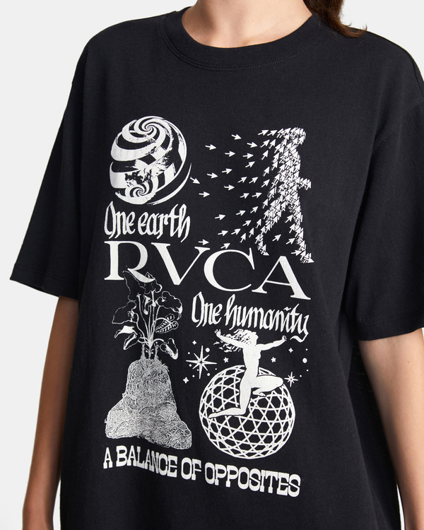 2 One Earth - T-Shirt for Women  D3SSRHRVS2 RVCA