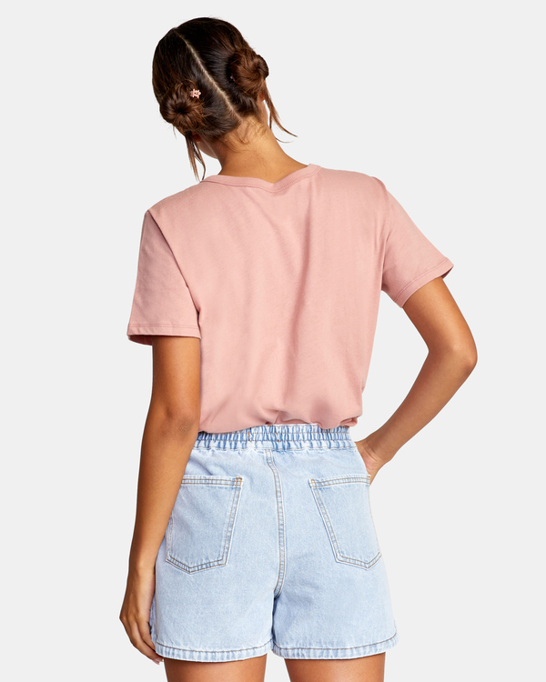 1 Venice - Short Vaquero para Mujer Naranja D3WKRERVS2 RVCA