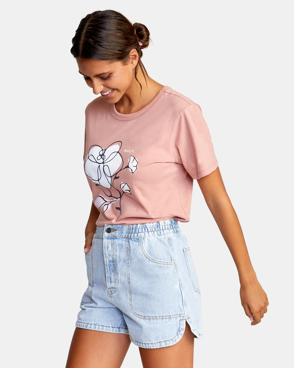 4 Venice - Short Vaquero para Mujer Naranja D3WKRERVS2 RVCA