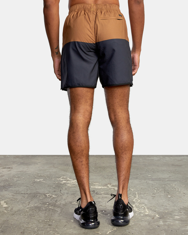 1 Yogger IV Athletic Shorts 17" Blue D4WKMFRVS2 RVCA