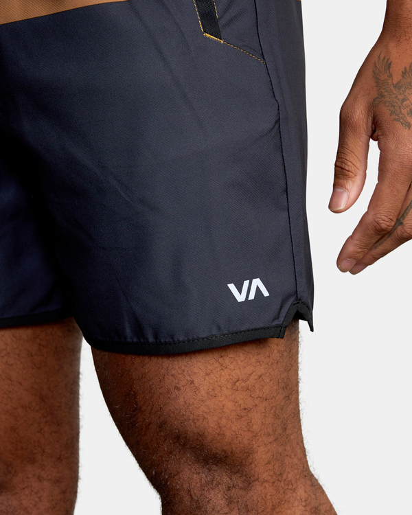 2 Yogger IV Athletic Shorts 17" Blue D4WKMFRVS2 RVCA