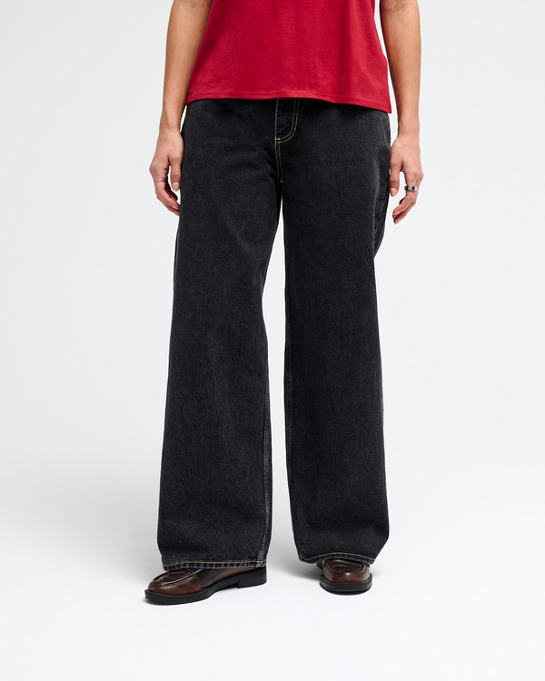 0 Lola Denim Sort EVJDP03001 RVCA