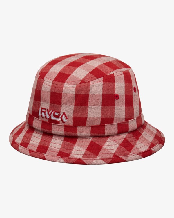 1 Antonia Figueiredo Checker - Bob pour Femme Rouge EVJHA03003 RVCA