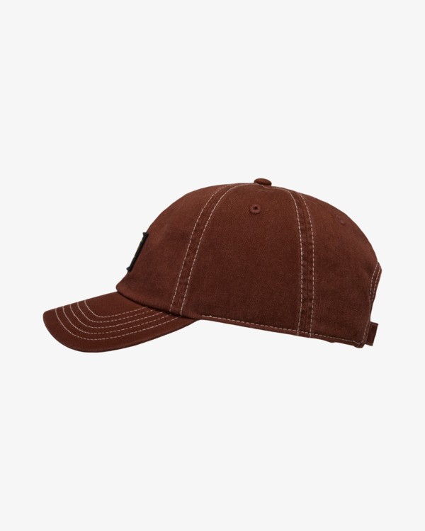 1 Dayshift Overtime - Dad Hat for Women Brown EVJHA03006 RVCA
