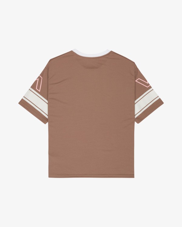 5 RVCA Jersey Brun EVJKT03008 RVCA