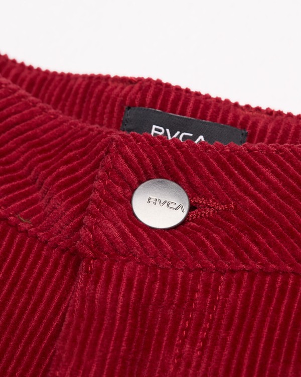 7 Coco Cord Red EVJNP03003 RVCA