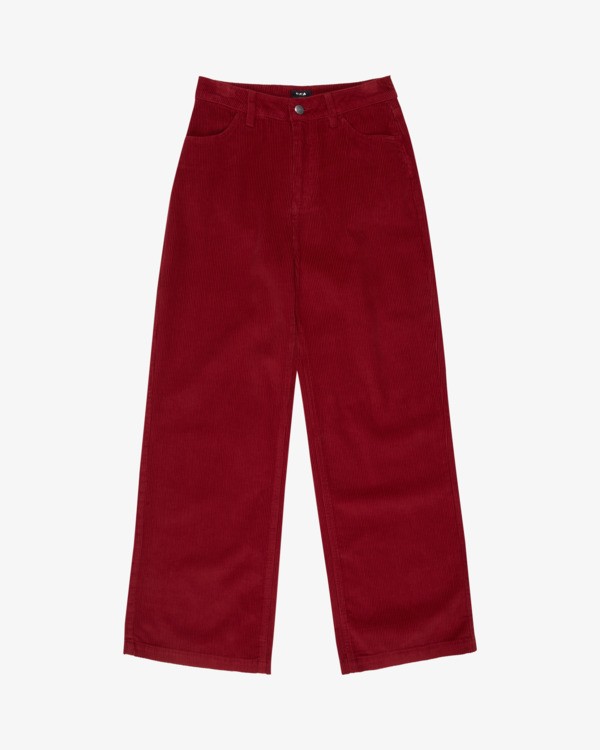 5 Coco Cord Red EVJNP03003 RVCA