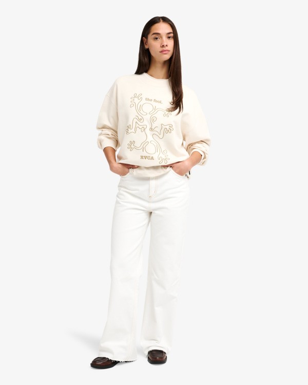 3 Raver Relaxed Weiss EVJSF00110 RVCA