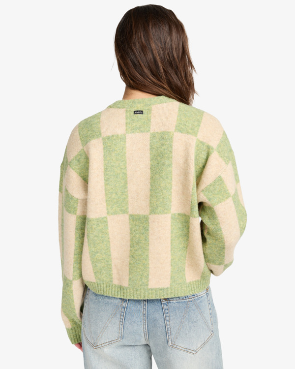 1 Prep - Camisola de alças para mulher Verde EVJSW03003 RVCA