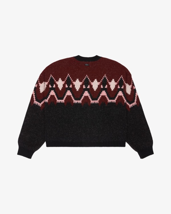 5 Fairisle Preto EVJSW03007 RVCA