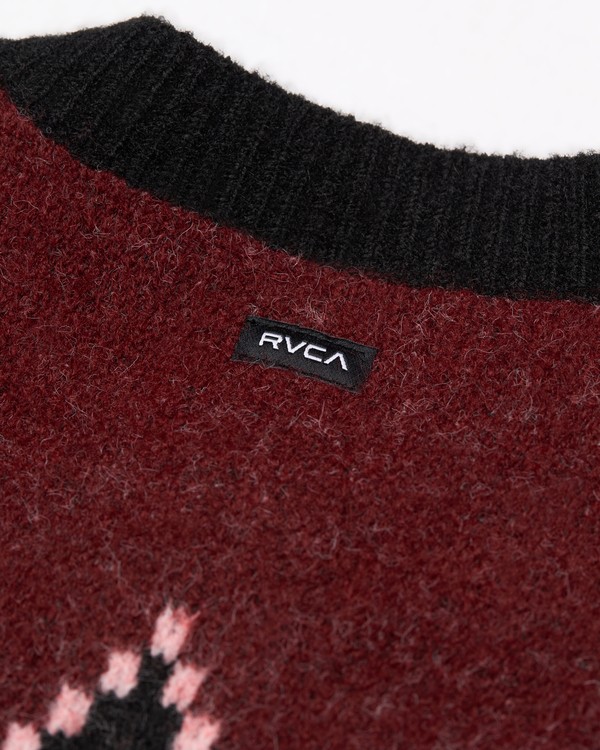 7 Fairisle Preto EVJSW03007 RVCA