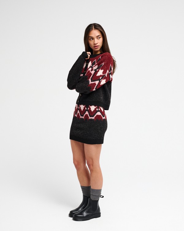 1 Fairisle Preto EVJSW03007 RVCA
