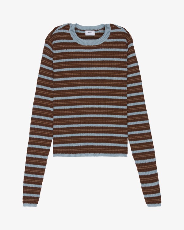 0 Bambi Stripe Marron EVJSW03011 RVCA