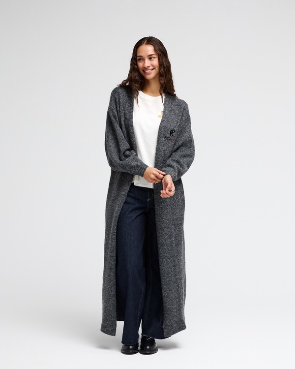 0 Dalas Maxi Cardi Schwarz EVJSW03012 RVCA