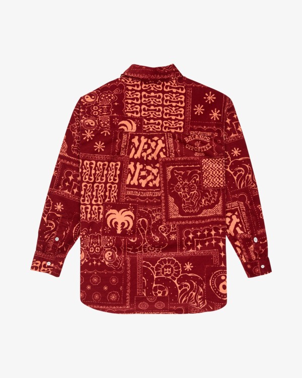 5 Dalas Patchwork Rot EVJWT03006 RVCA