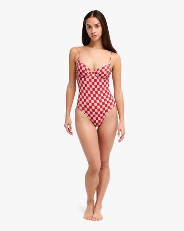 5 Antonia Figueiredo Checker Red EVJX103000 RVCA