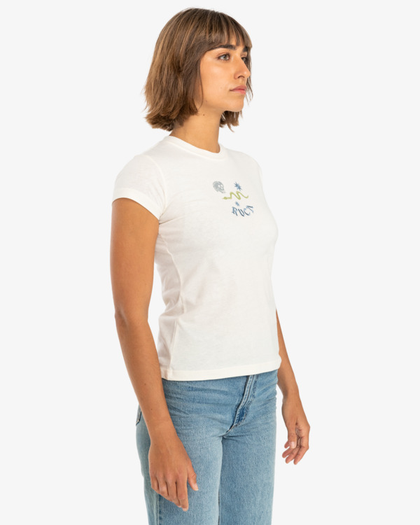 4 Tempted - T-shirt pour Femme  EVJZT00116 RVCA