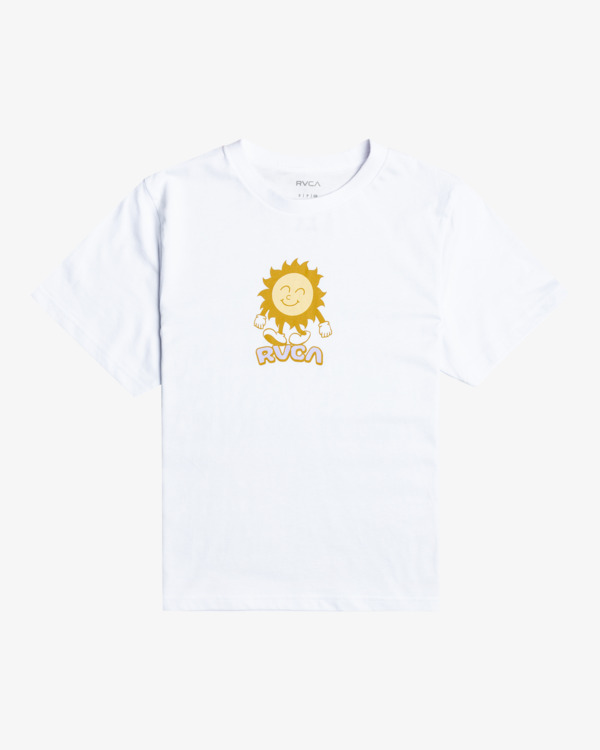 0 SUN SALUTE SS TEE  EVJZT00127 RVCA