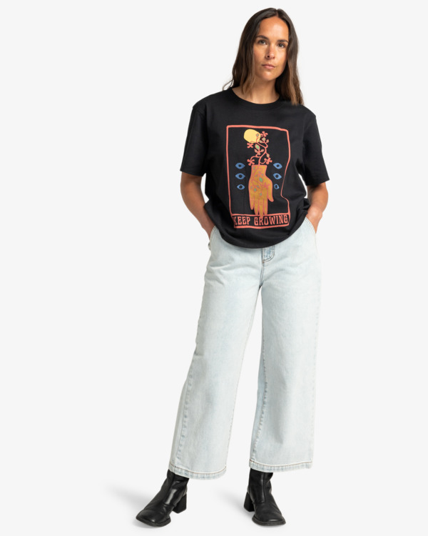 3 Keep Growing Noir EVJZT00153 RVCA