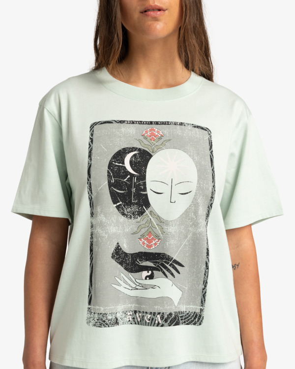 2 Moon And Stars Blue EVJZT00155 RVCA