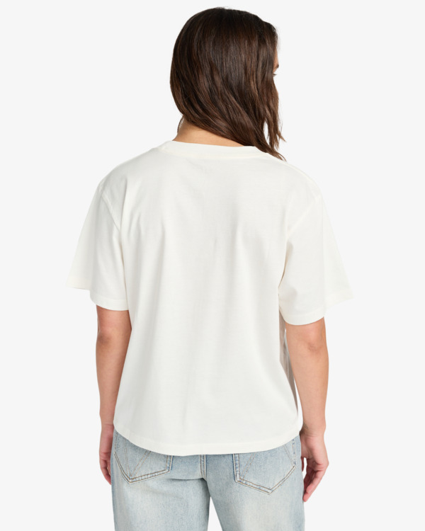 1 Collage - Short Sleeve T-Shirt for Women White EVJZT00163 RVCA