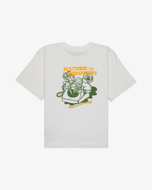5 Nature Calling Easy Blanc EVJZT00182 RVCA