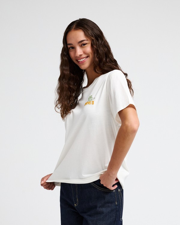 3 Nature Calling Easy Blanc EVJZT00182 RVCA