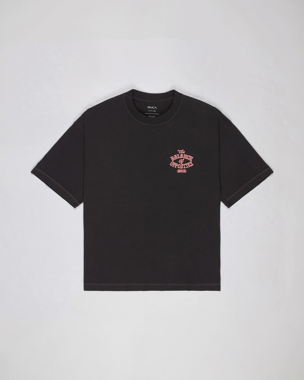 4 Dalas Snake Oversized Schwarz EVJZT00190 RVCA
