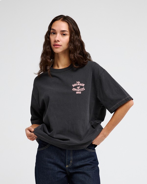 0 Dalas Snake Oversized Schwarz EVJZT00190 RVCA