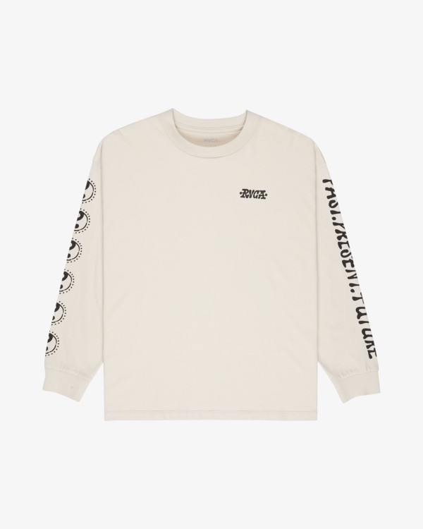 4 Dalas Skull Oversized Beige EVJZT00191 RVCA