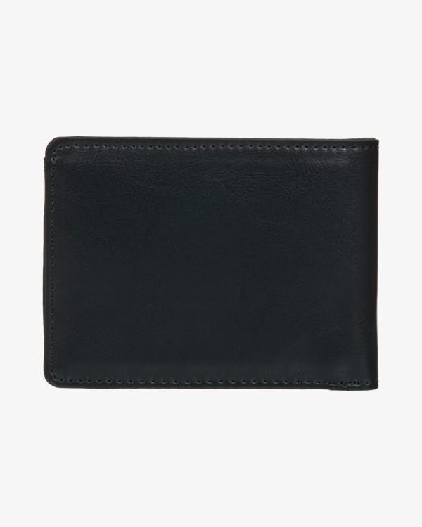 2 Coin Flip - Bi-Fold Wallet for Men Black EVYAA03001 RVCA