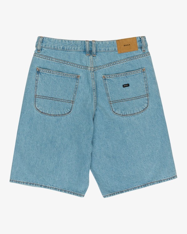 1 Skate - Denim-Shorts für Männer Blau EVYDS03000 RVCA